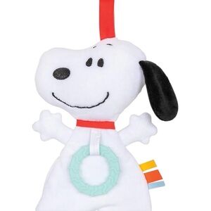 White and Black Stuffed Animal Toy (snoopy)